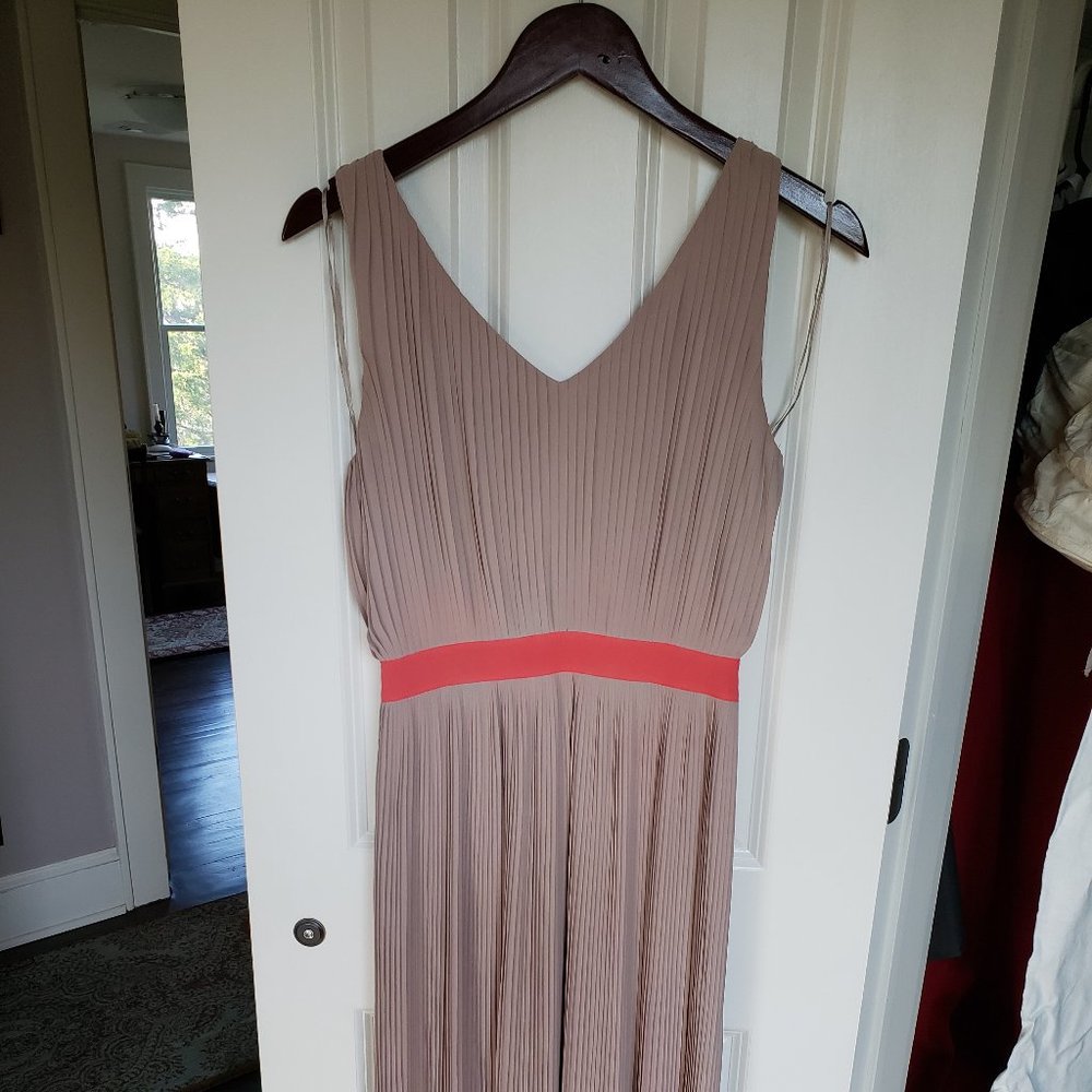 C. Luce accordion pleat dress - small